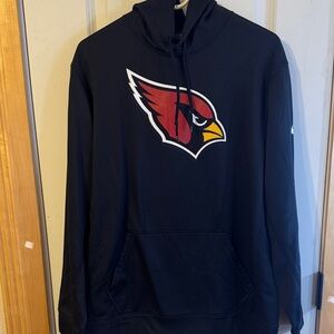 Nike Black Era Arizona Cardinals NFL Sweater with Red Logo